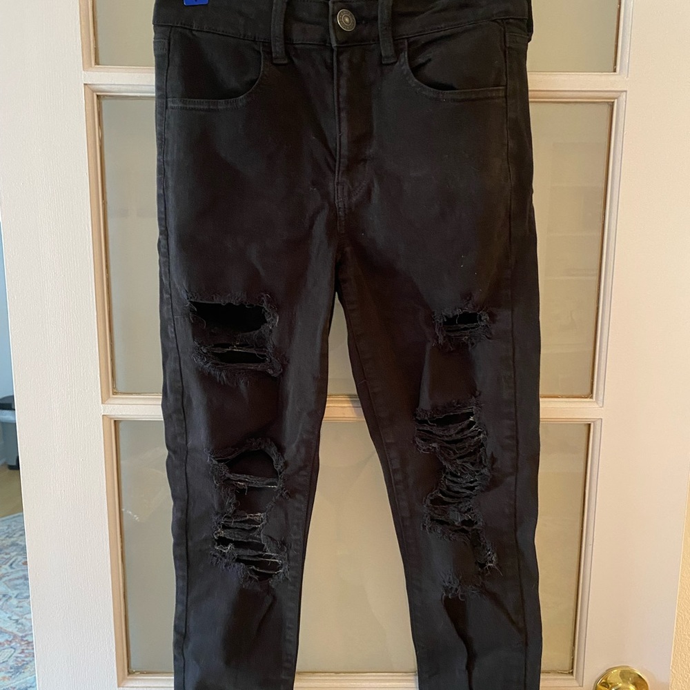 American Eagle Black Skinny Jeans